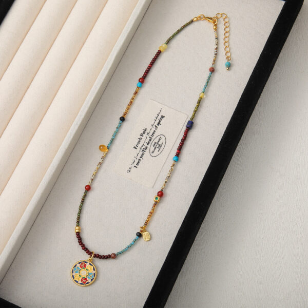 Om-Mani-Padme-Hum Necklace Purity Fortune