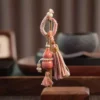 Gourd with Braided Tassel Charm Holder