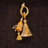 Gourd with Braided Tassel Charm Holder