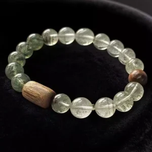 Green Fortune Agarwood Bracelet