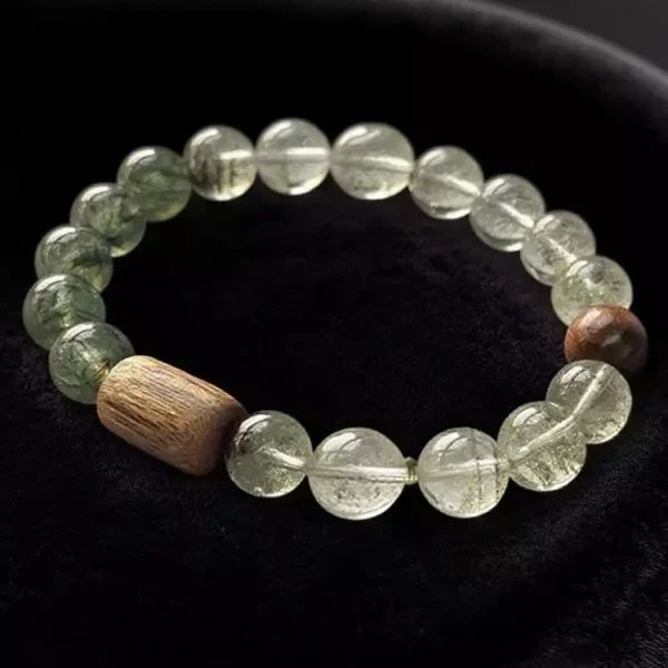 Green Fortune Agarwood Bracelet