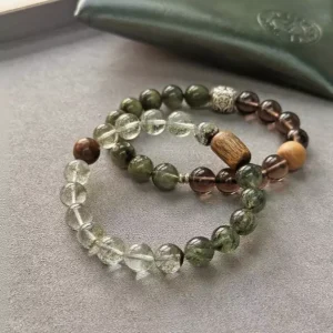 Green Fortune Agarwood Bracelet