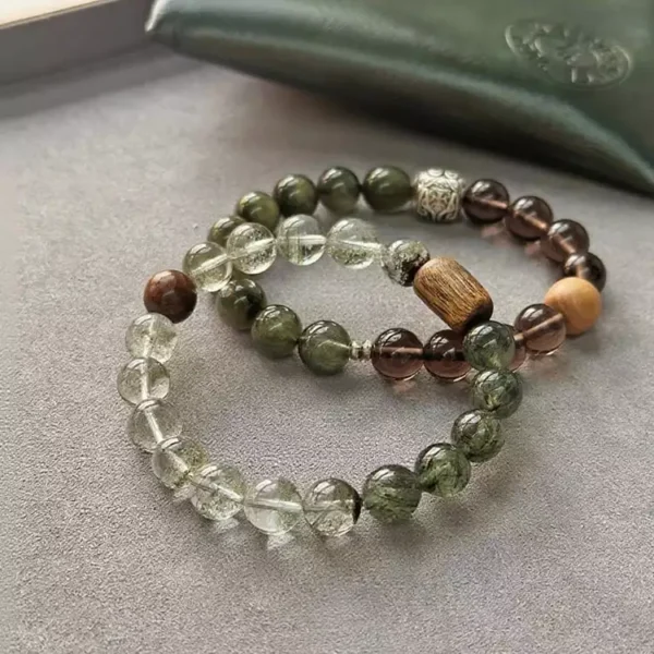 Green Fortune Agarwood Bracelet