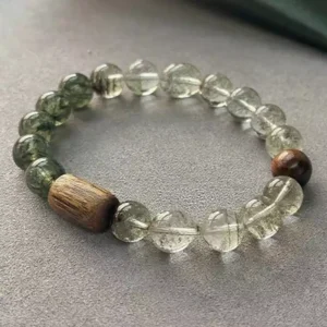 Green Fortune Agarwood Bracelet