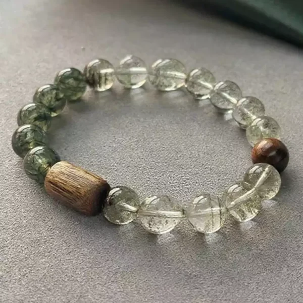 Green Fortune Agarwood Bracelet