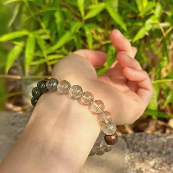 Green Fortune Agarwood Bracelet