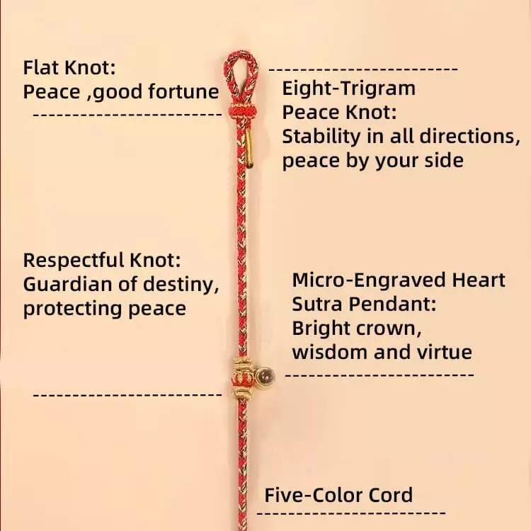 Year of the Horse Red String Bracelet