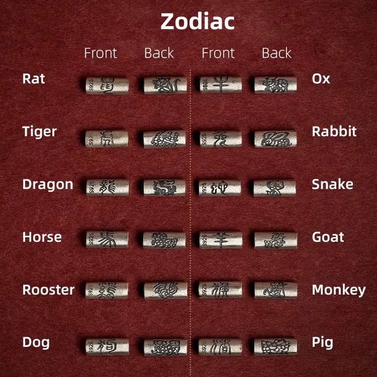 925 Sterling Silver Zodiac Red String Bracelet Year Of The Horse