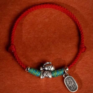 999 Fine Silver Horse Pendant Bracelet Year Of The Horse