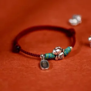 999 Fine Silver Horse Pendant Bracelet Year Of The Horse